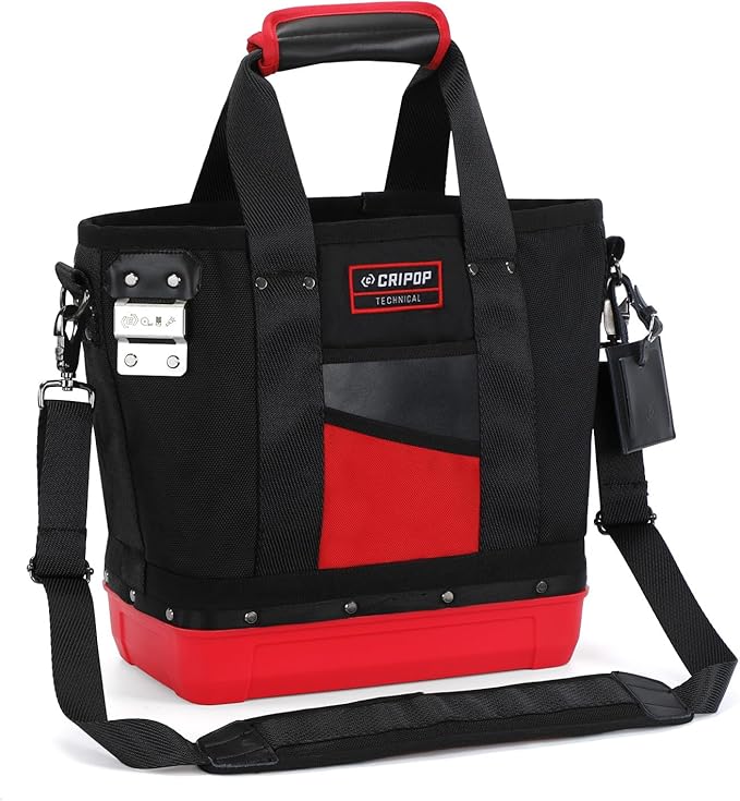 CRIPOP 022 Heavy Duty Tote Tool Bag Large capacity 13 Inch