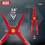 CRIPOP 024 1000V 9 Inch Insulated Needle Nose Pliers