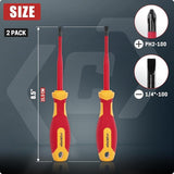 CRIPOP 010 Insulated Screwdriver 1000V 2PCS