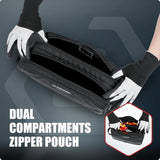 CRIPOP 014 Heavy-Duty Dual-Compartment Zipper Small Bag