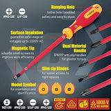 CRIPOP 012 Insulated Slim-Tip Screwdriver 6PCS