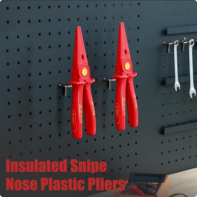 CRIPOP 024 1000V 9 Inch Insulated Needle Nose Pliers