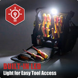 CRIPOP 015 TECH 16 Electrician Hard-Bottom Zippered Tool Bag