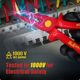 CRIPOP 024 1000V 9 Inch Insulated Needle Nose Pliers