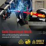 CRIPOP 010 Insulated Screwdriver 1000V 2PCS