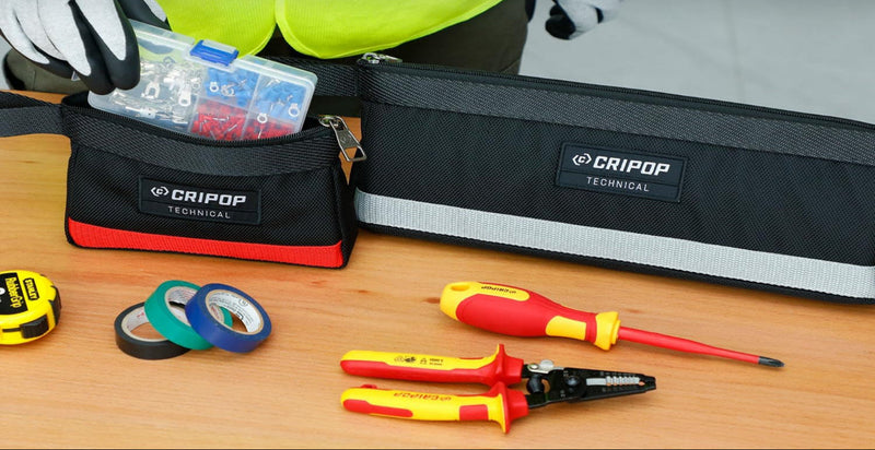 CRIPOP 018 1680D Zipper Tool Pouch 6PCS