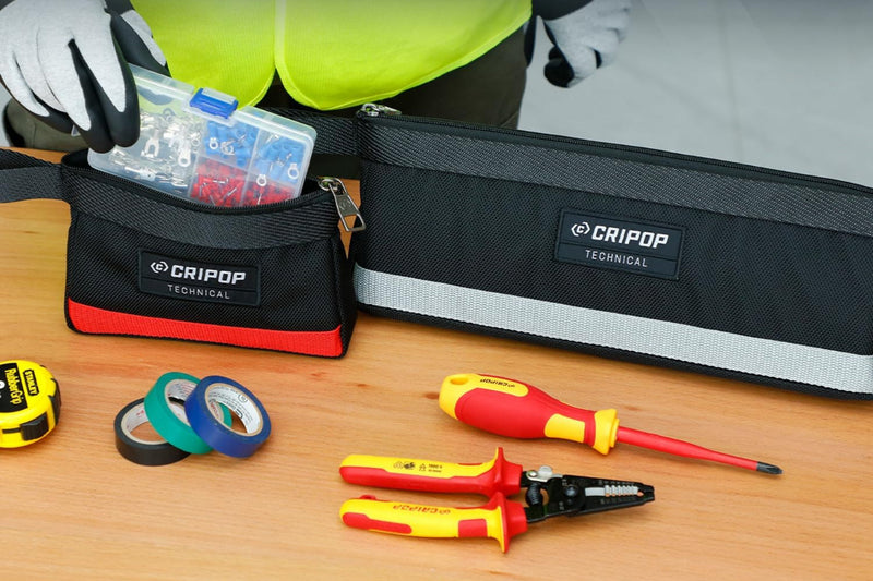 CRIPOP 017 1680D Zipper Tool Pouch 10PCS