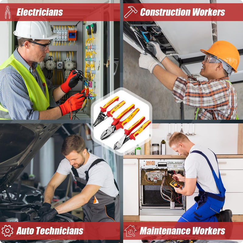 CRIPOP 008 Insulated Electrical Tool Kit 3PCS