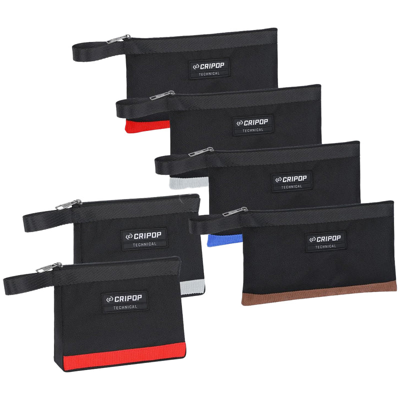 CRIPOP 018 1680D Zipper Tool Pouch 6PCS