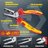 CRIPOP 030  VDE EU Insulated Lineman's pliers