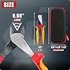 CRIPOP 007 Insulated 8-Inch High-Leverage Electrician Diagonal  Pliers