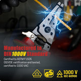 CRIPOP 005 1000V Insulated Multi-Function Wire Stripper & Cutter Tool