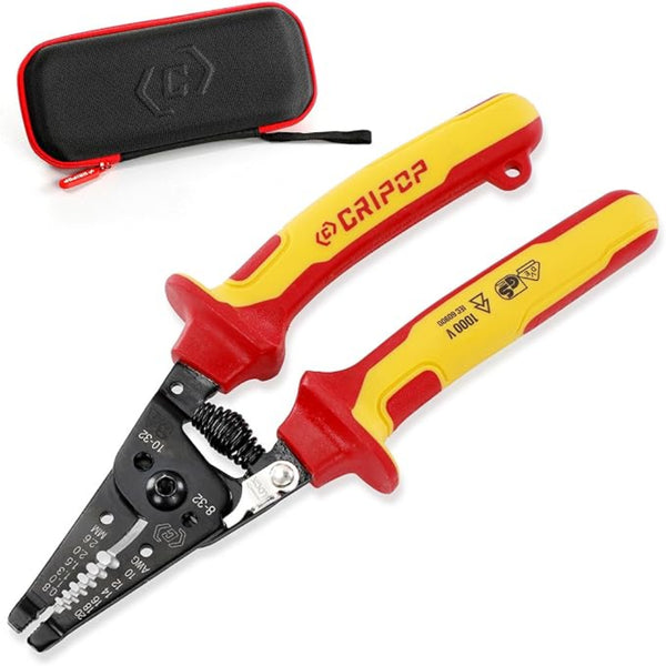 CRIPOP 005 1000V Insulated Multi-Function Wire Stripper & Cutter Tool