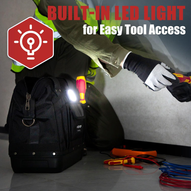 CRIPOP 004 13-Inch Wide Mouth Tool Bag