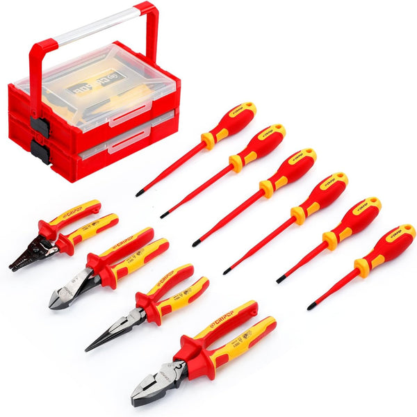 CRIPOP 020 Insulated Screwdriver & Pliers 10PCS