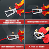 CRIPOP 025   1000V  5PCS Insulated Electrical Tools Kit